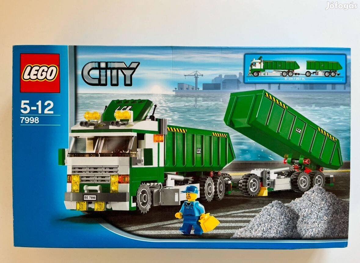 Lego 7998 Pótkocsis Teherautó Kamion