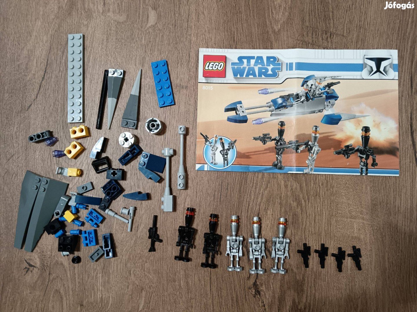 Lego 8015 star wars hiánytalan készlet