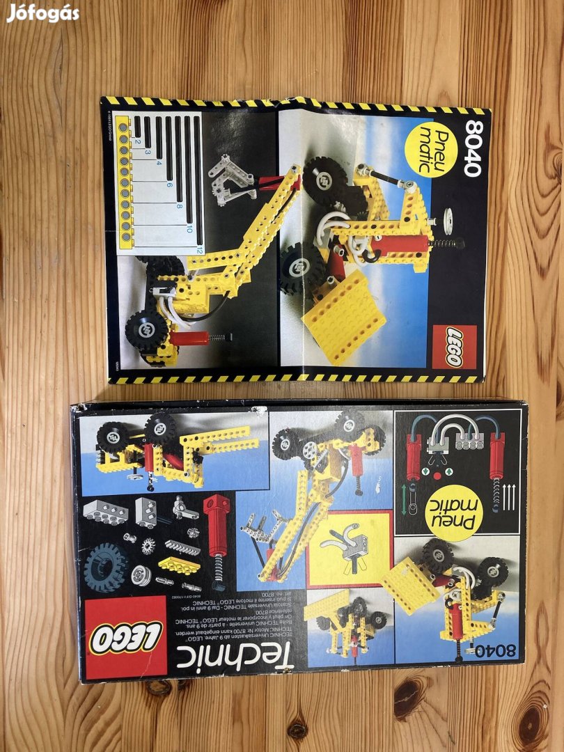 Lego 8040 Building Set Technic doboz + leiras