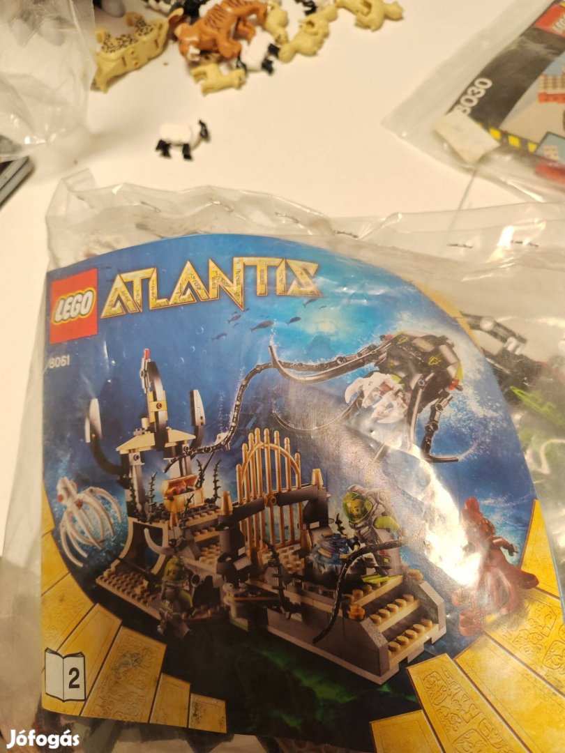 Lego 8061 Atlantisz készlet leírással 