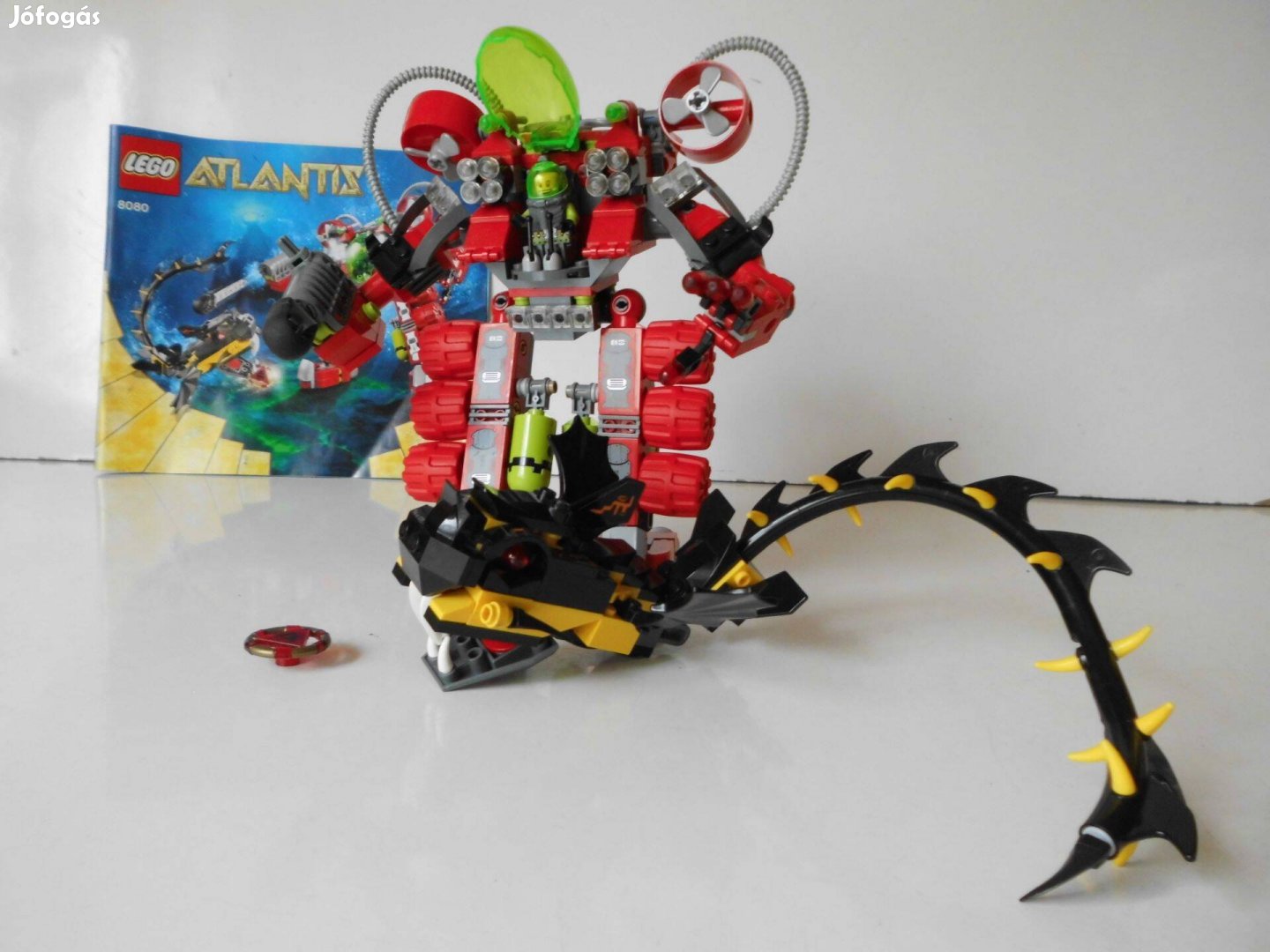 Lego 8080 Atlantisz Mélysötét mélytengeralatti felfedező búvár