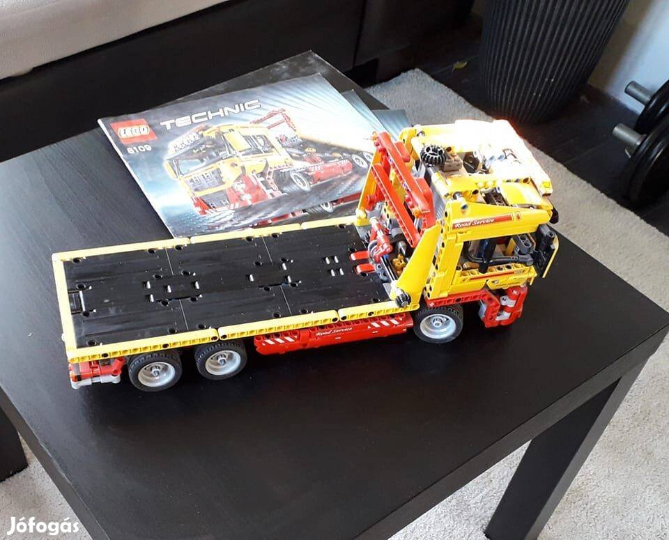 Lego 8109 Lapos platójú teherautó