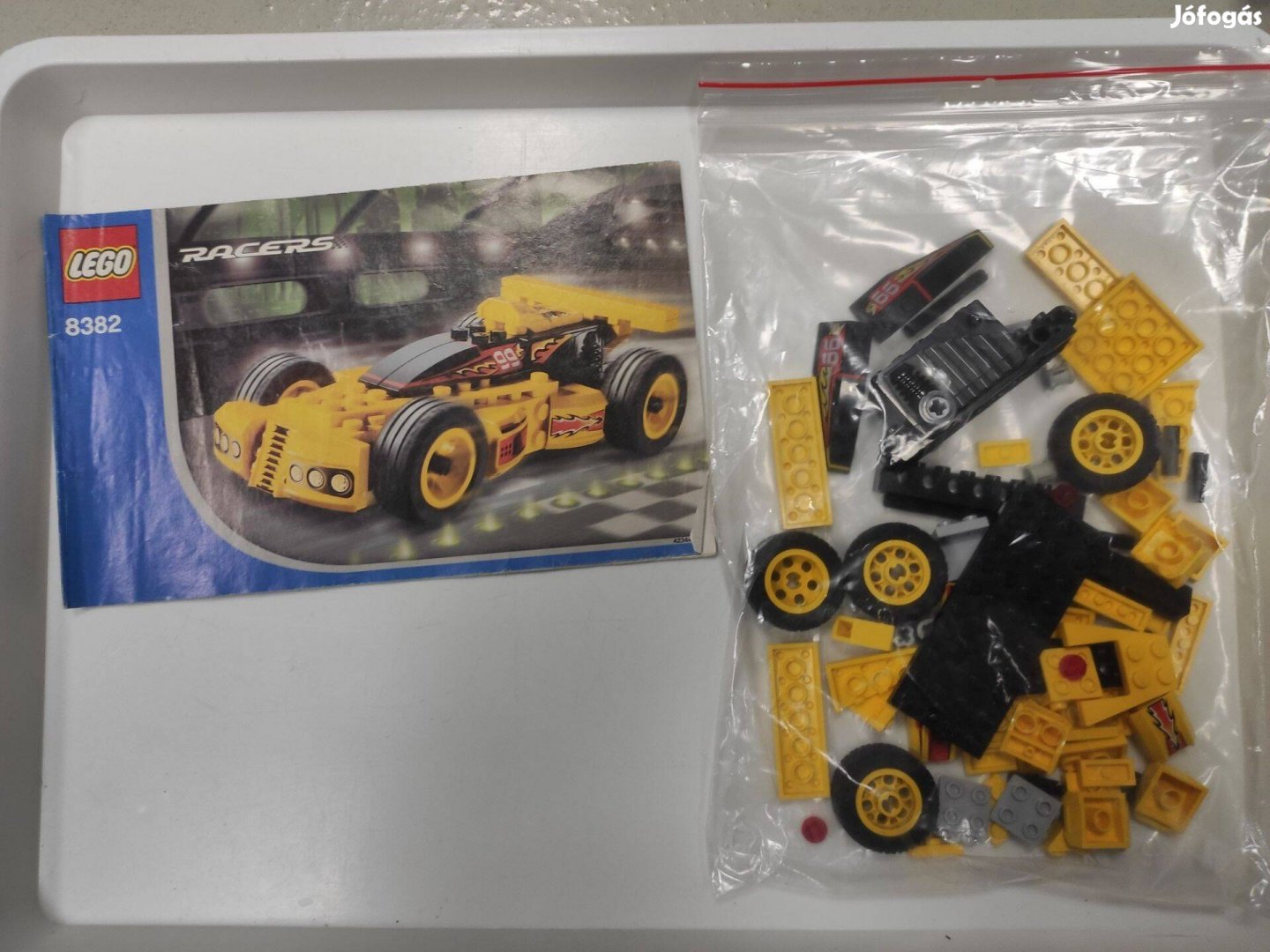 Lego 8382 - Hot Buster - LEGO Racers Készlet - Hátrahúzós