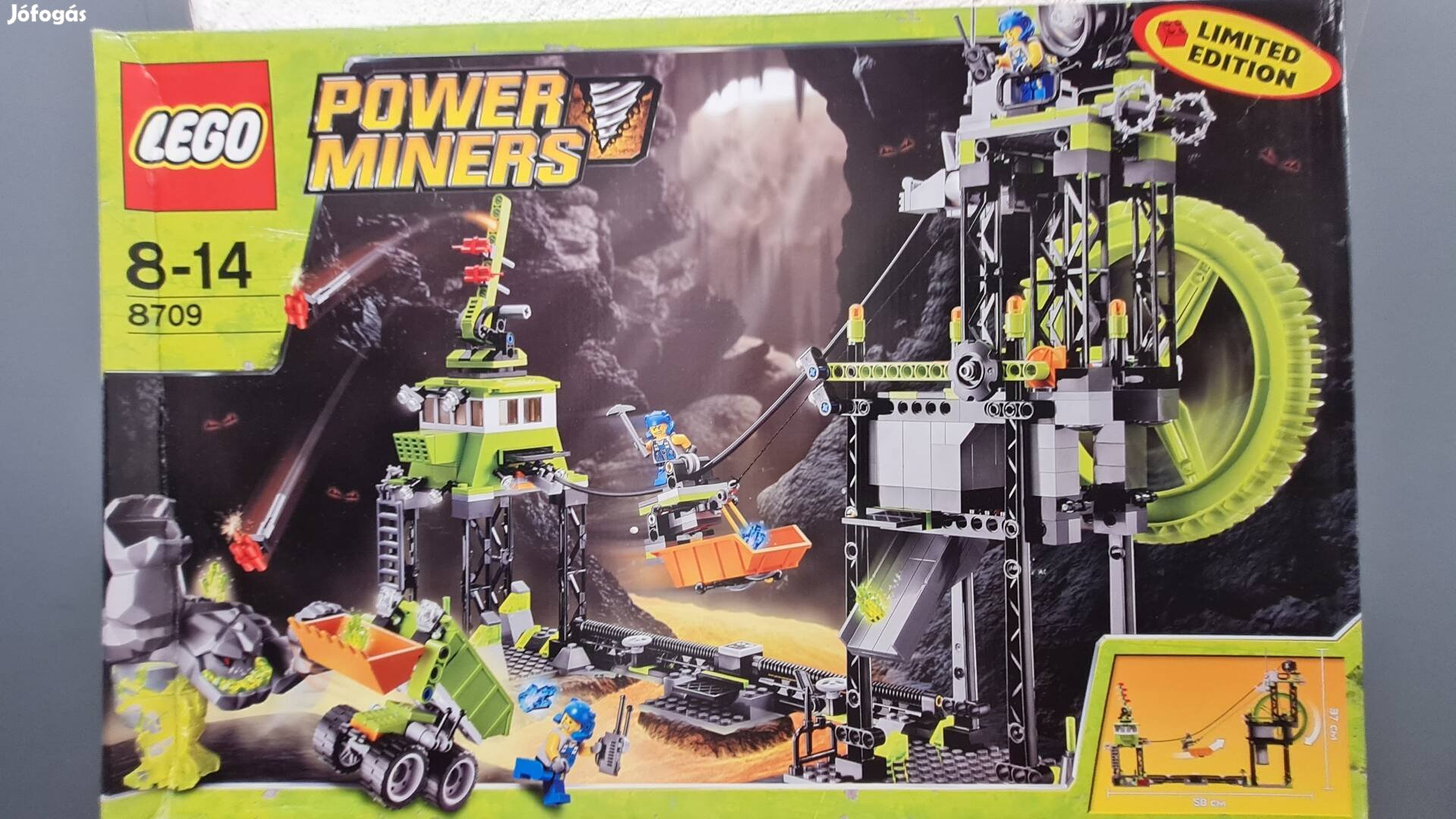 Lego 8709, Power Miners, Mining Station, új, bontatlan 