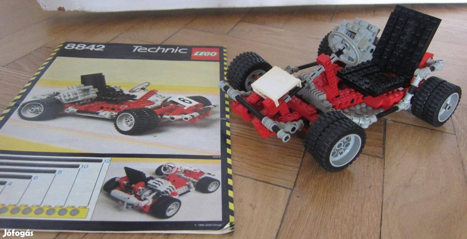 Lego 8842 Technic Go-Kart + füzet, minimális hiány