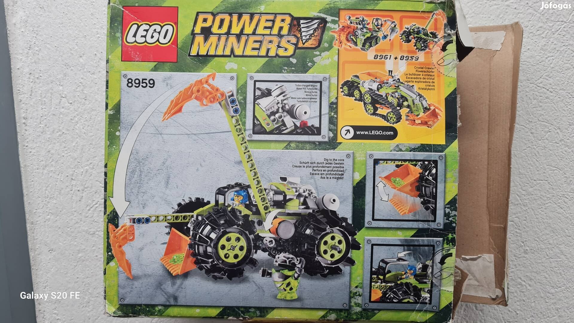 Lego 8959, Power Miners, új 
