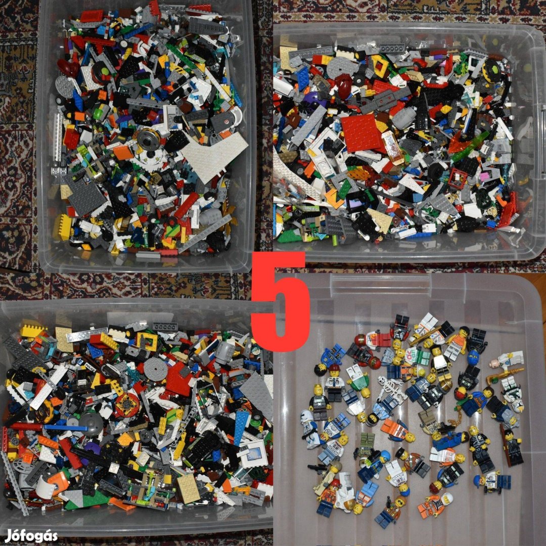 Lego 8 kg (5-ös számmal jelölt)