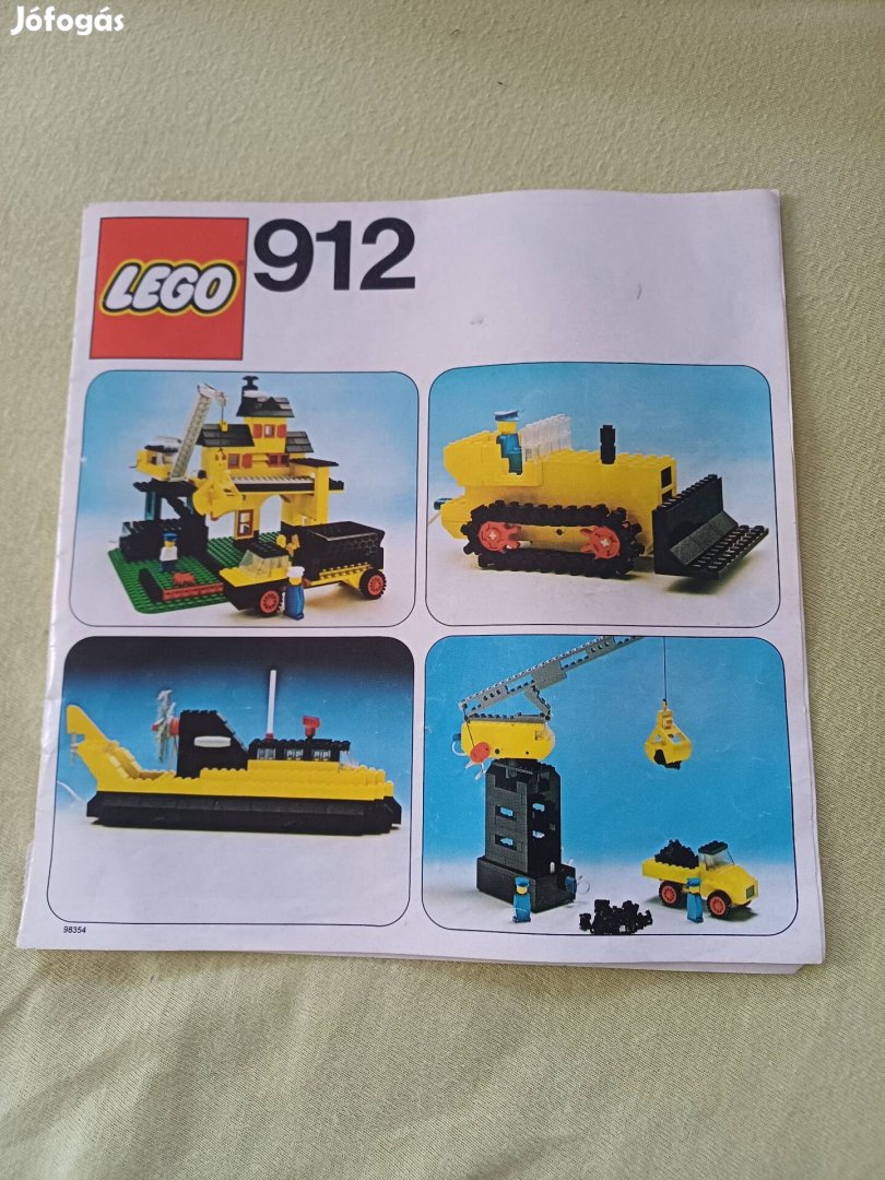 Lego 912 útmutató füzet