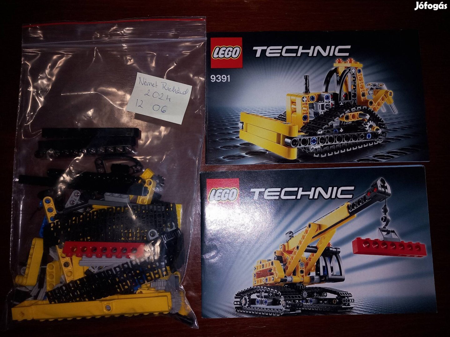 Lego 9391 - Lánctalpas Daru - Technic 2in1