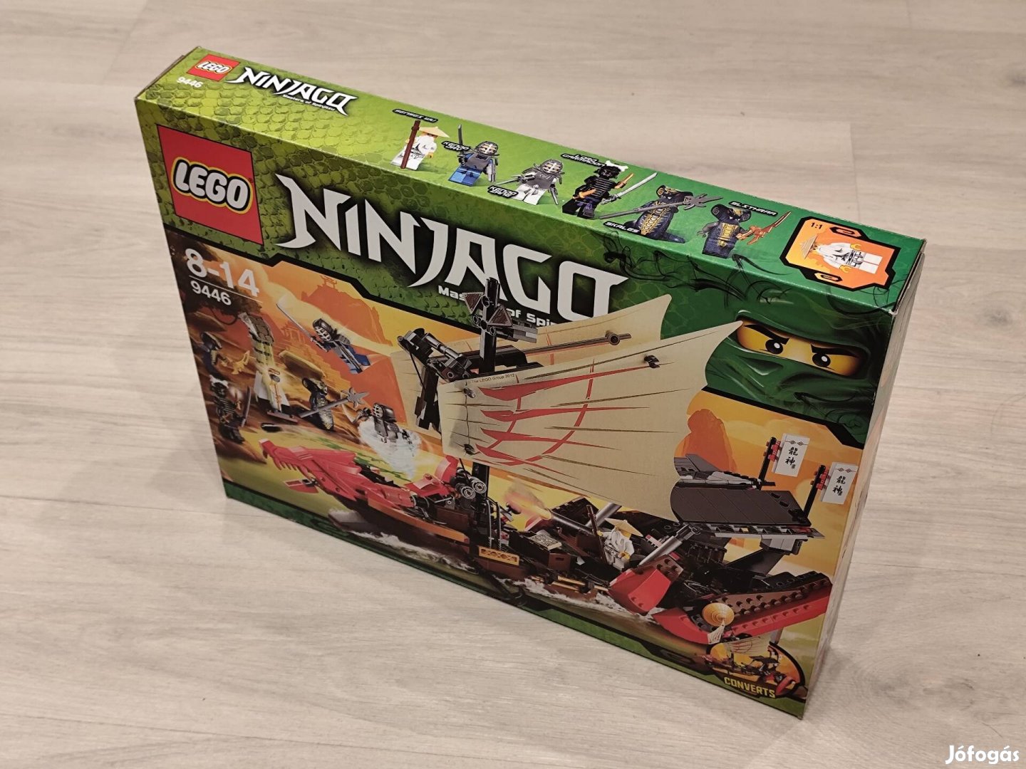 Lego 9446 Ninjago Destiny's Bounty bontatlan