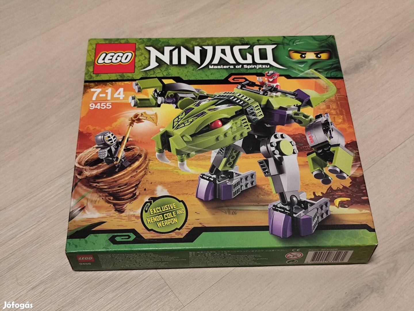 Lego 9455 Ninjago Fangpyre Mech 2012 bontatlan