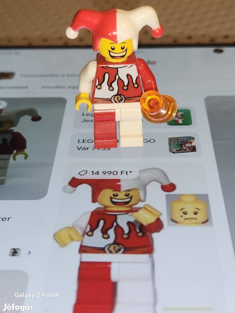 Lego A bolond figura ajánlom simándi katinak Zamárdiba 