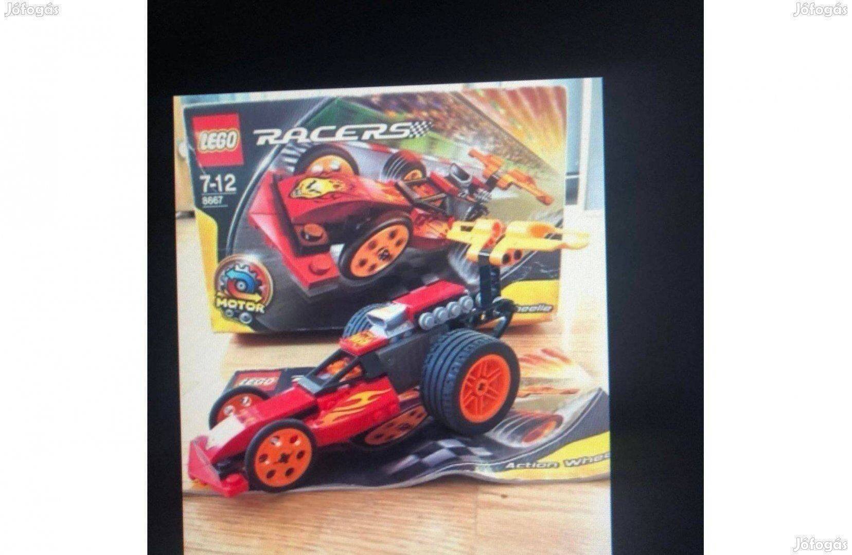 Lego Action Wheelie autó 8667 LEGO játék lego dobozában