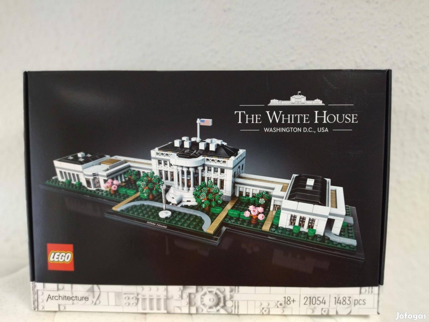 Lego Architecture 21054 Fehér Ház új, bontatlan