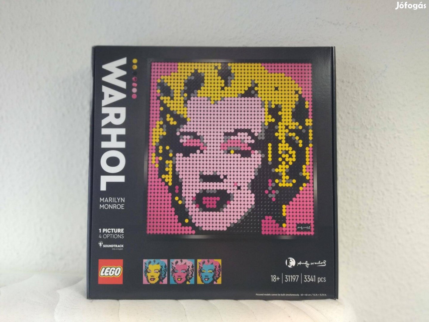 Lego Art 31197 Andy Warhol's Marilyn Monroe új, bontatlan