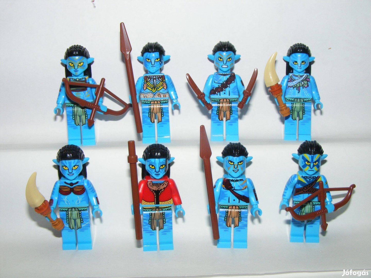 Lego Avatar figurák Jake Sully Neytiri Tsu Tey Navi figurák 8db Új