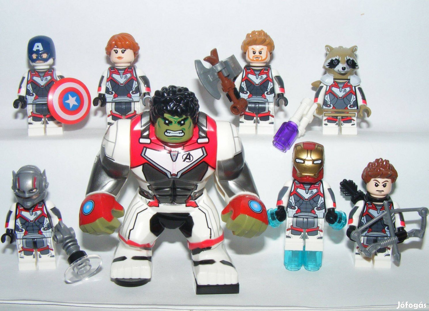Lego Avengers Bosszúállók 4 figurák Quantum Suit Végjáték Endgame Új