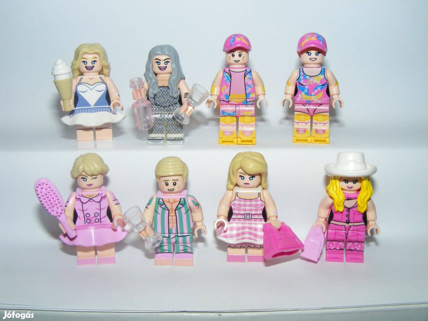 Lego Barbie figurák 8db Barbi Ken baba figura Új