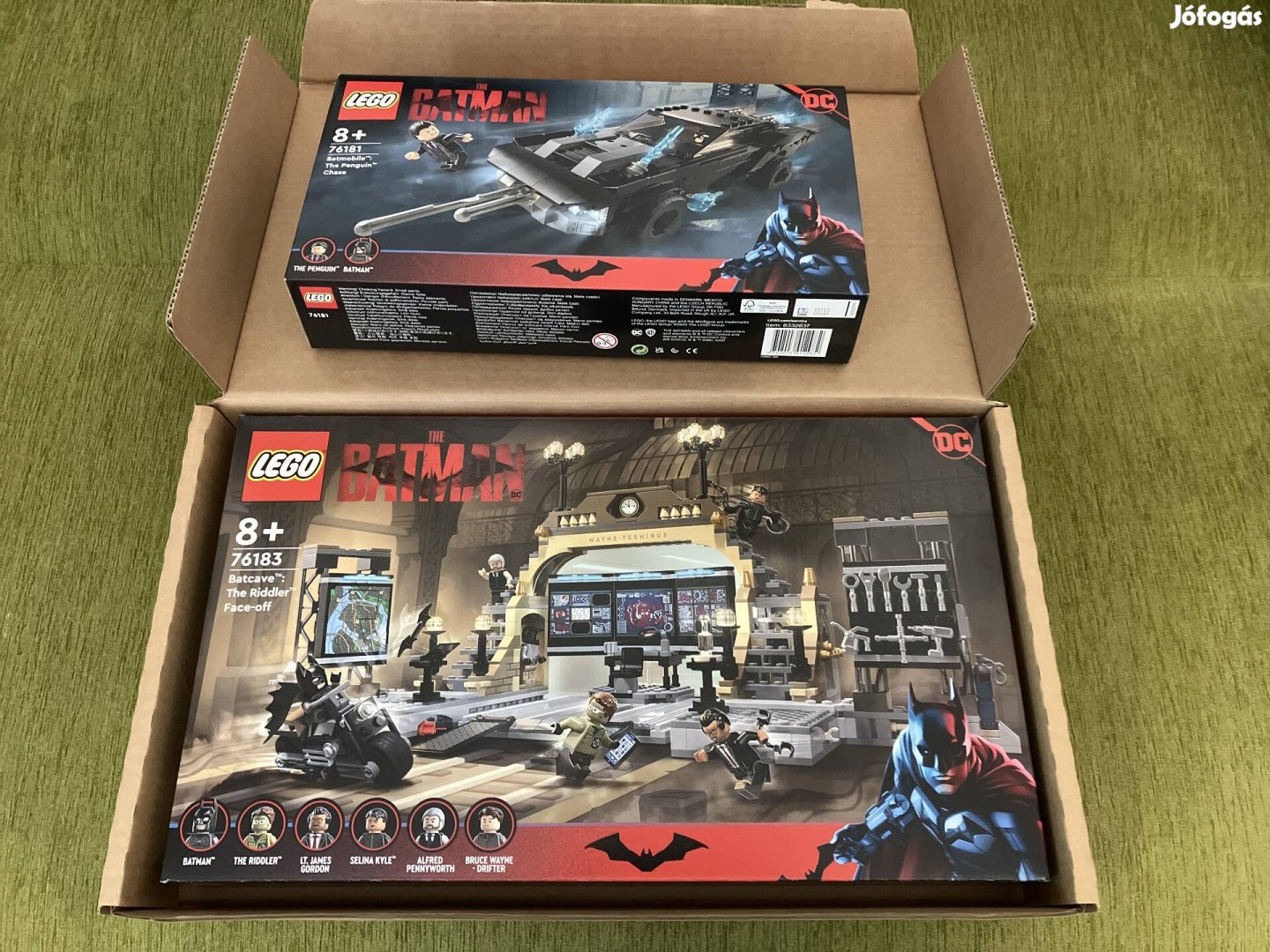 Lego Batman 76183 Batcave és 76181 Batmobile új, bontatlan készletek