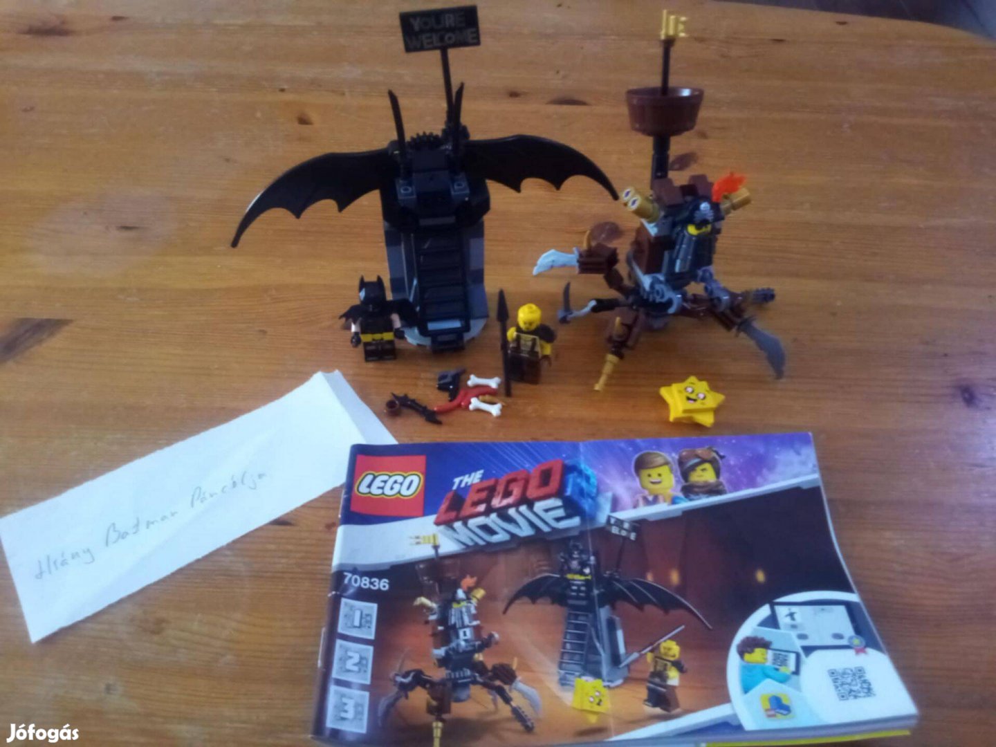 Lego Battle-Ready Batman and Metalbeard 70836