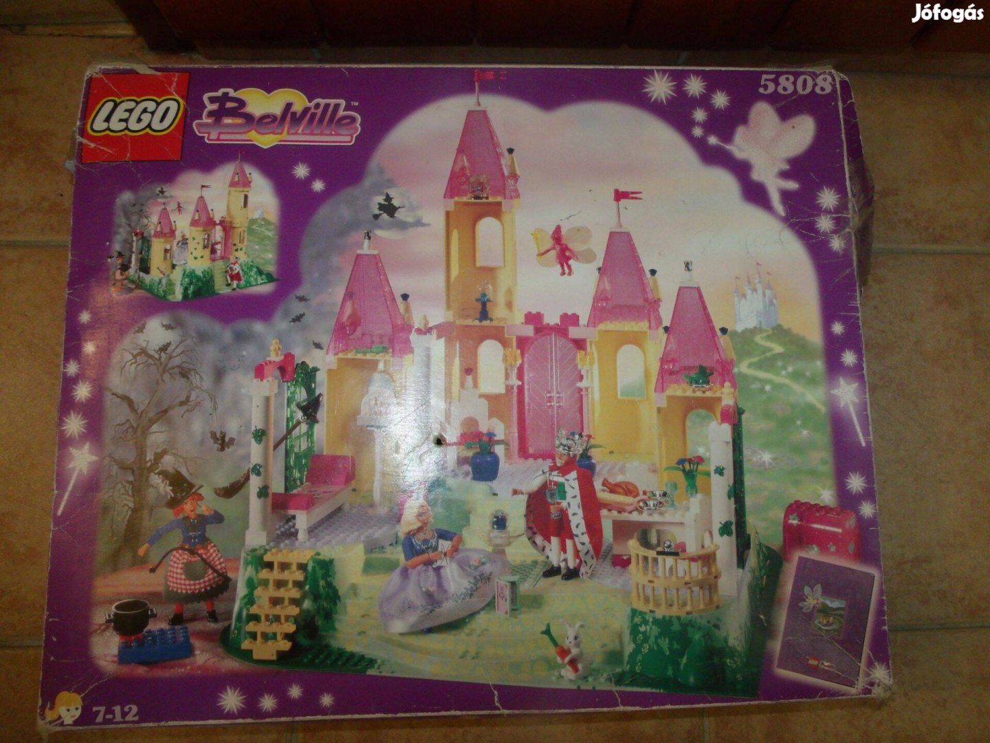 Lego Belville 5808 Királyi Palota ritkaság kis hiánnyal + doboz leírás