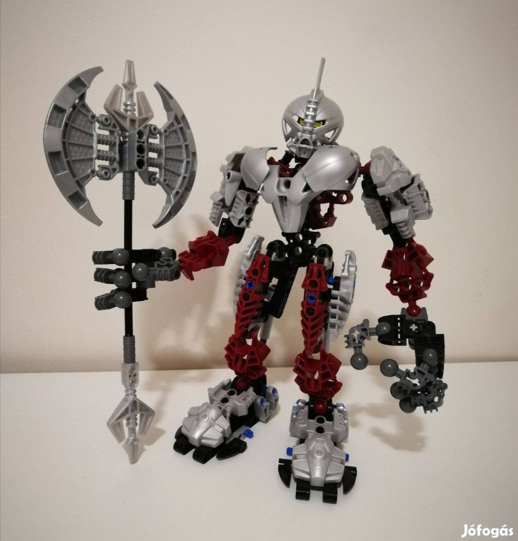 Lego Bionicle 8733 Axonn robot harcos legény