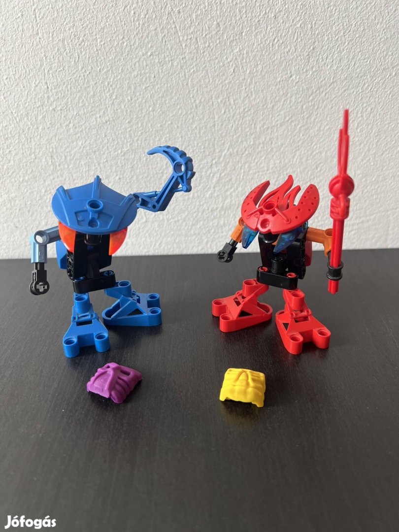Lego Bionicle Bohrok Va 8550 Gahlok Va és 8554 Tahnok Va, Krana Va-kal