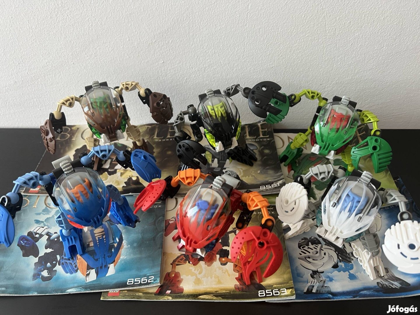 Lego Bionicle Bohrokok Tahnok Gahlok Nuhvok Pahrak Kohrak Lehvak