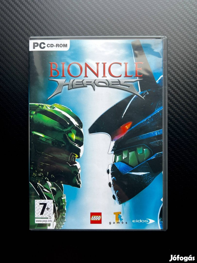Lego Bionicle Heroes PC játék szoftver kiváló állapotban