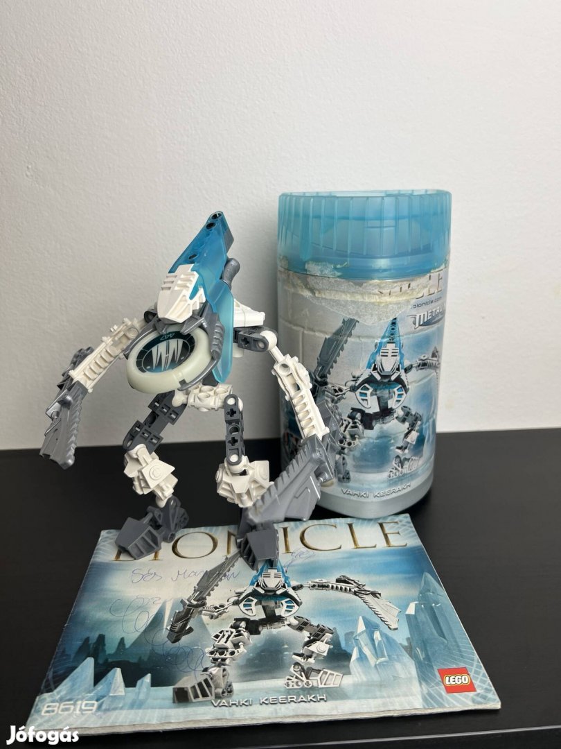 Lego Bionicle Metru Nui 8619 Vahki Keerakh dobozzal leírással