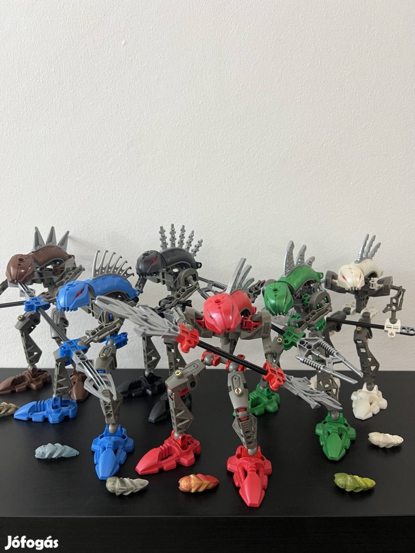 Lego Bionicle Rahkshi Panrahk Kurahk Lerahk Guurahk Vorahk Turahk