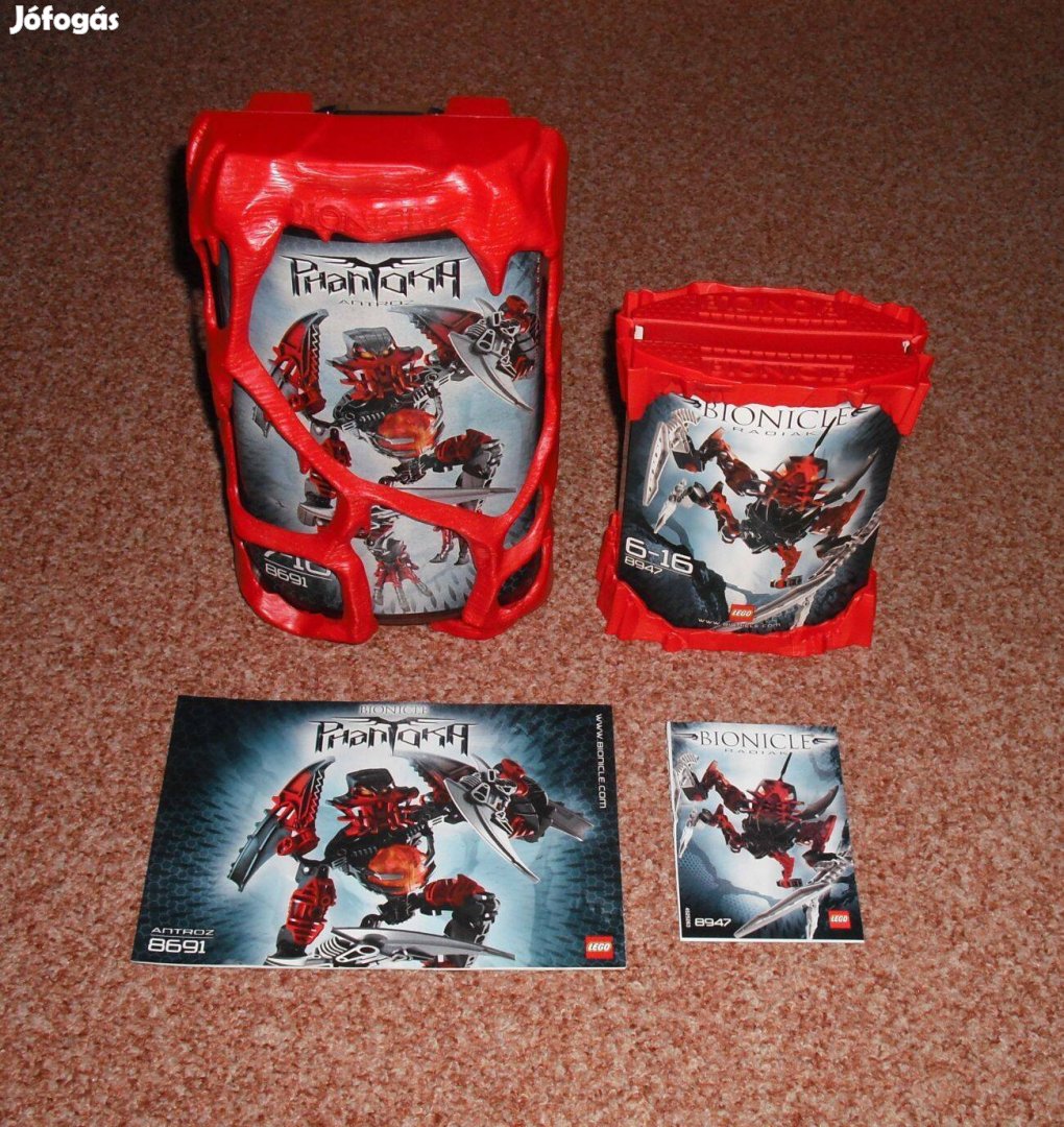Lego Bionicle - Phantoka csomag (piros színű) eladó