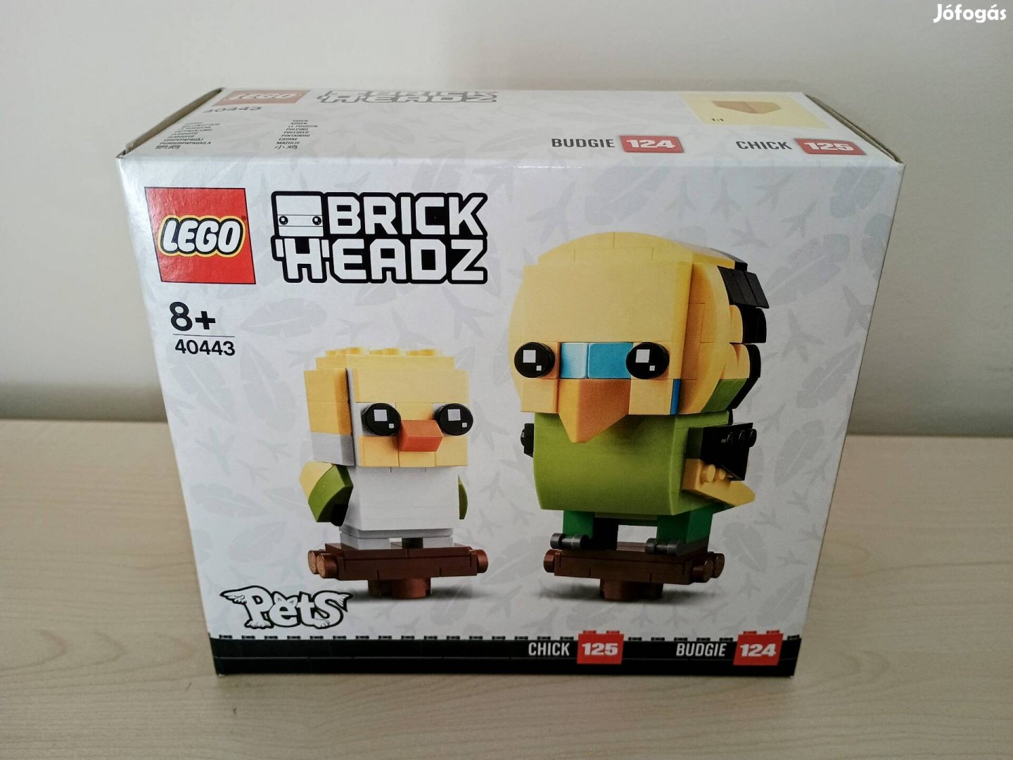 Lego Brickheadz 40443 Törpe papagáj Új, bontatlan 