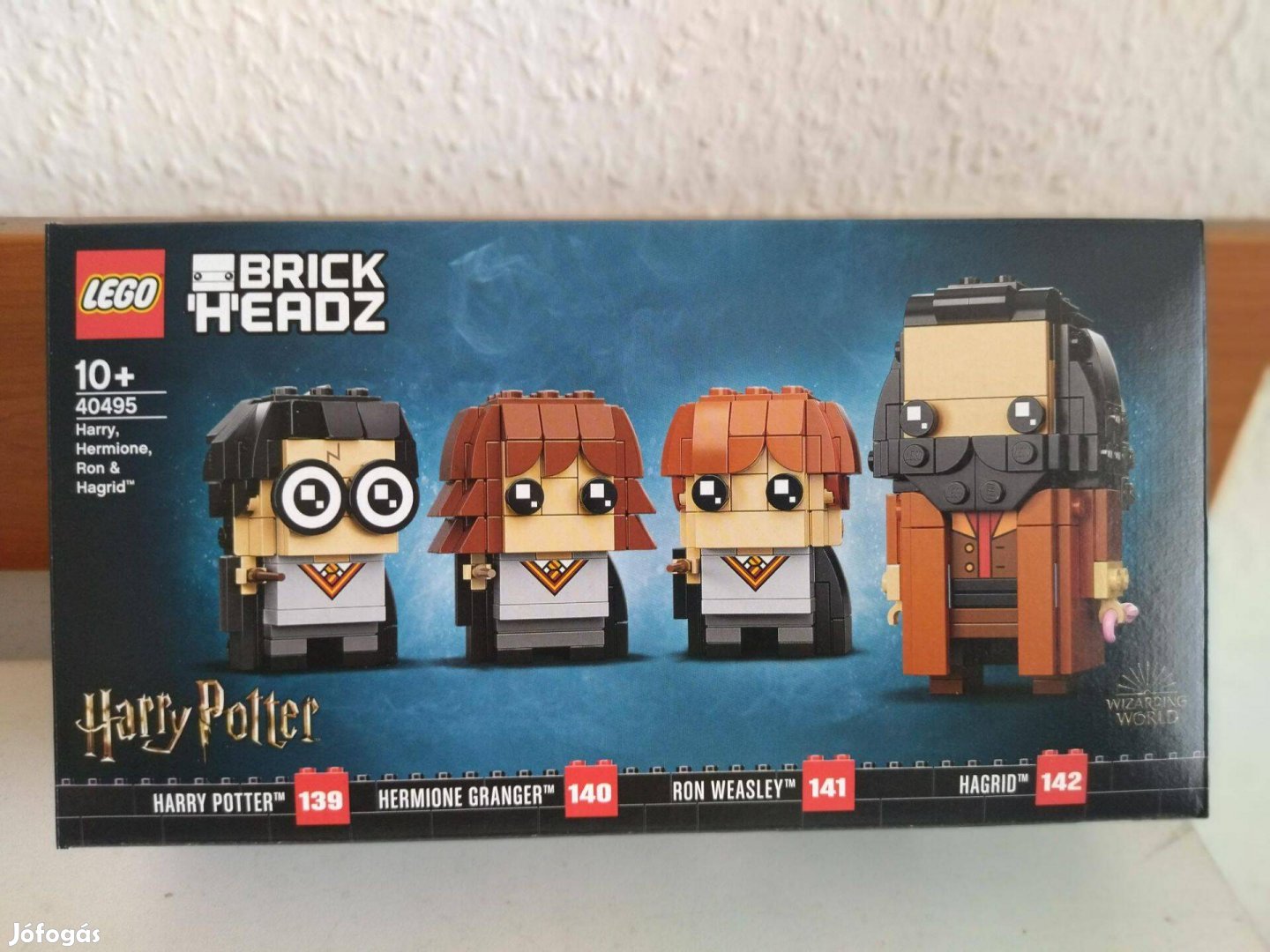 Lego Brickheadz 40495 Harry, Hermione, Ron és Hagrid új, bontatlan