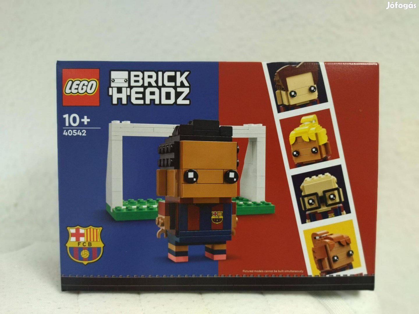 Lego Brickheadz 40542 FC Barcelona Kockákra fel! új, bontatlan