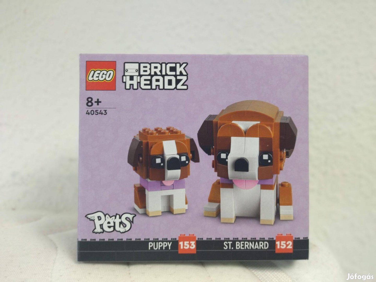 Lego Brickheadz 40543 St. Bernard új, bontatlan