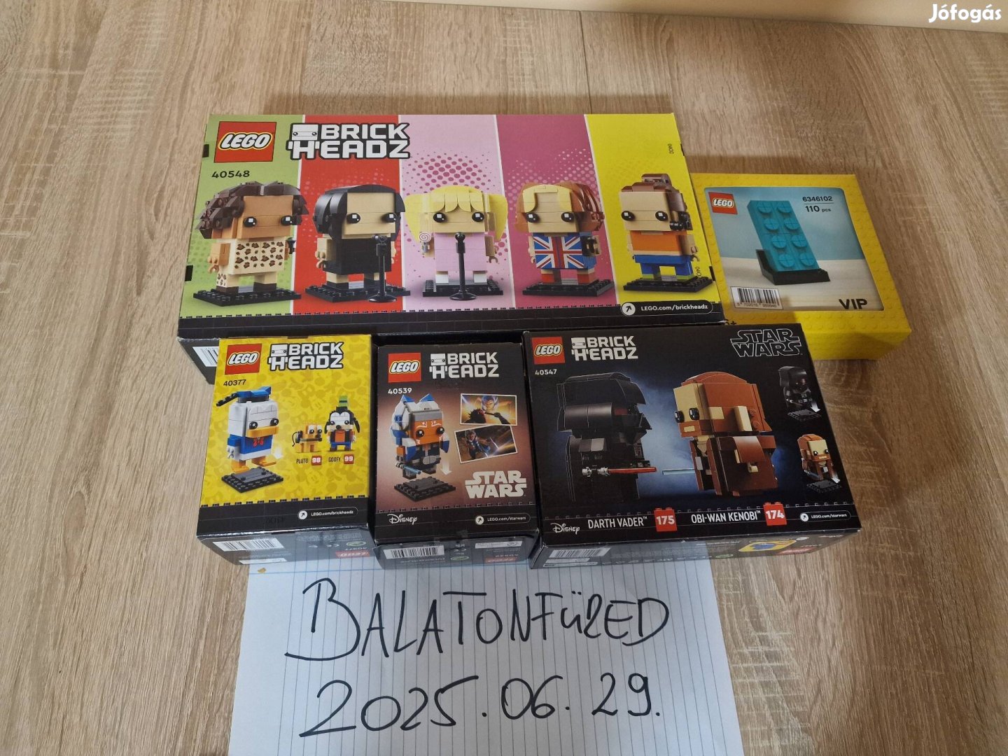 Lego Brickheadz 40548, 40547, 40339, 40377 + !!ajándék!!