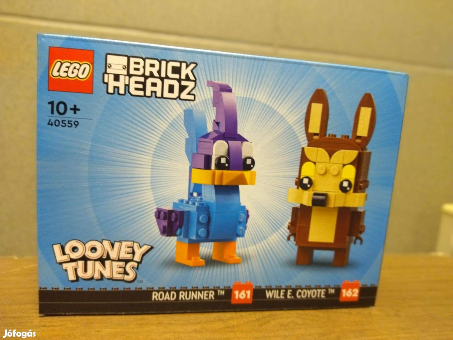 Lego Brickheadz 40559 Gyalogkakukk és Vili, a prérifarkas új,bontatlan