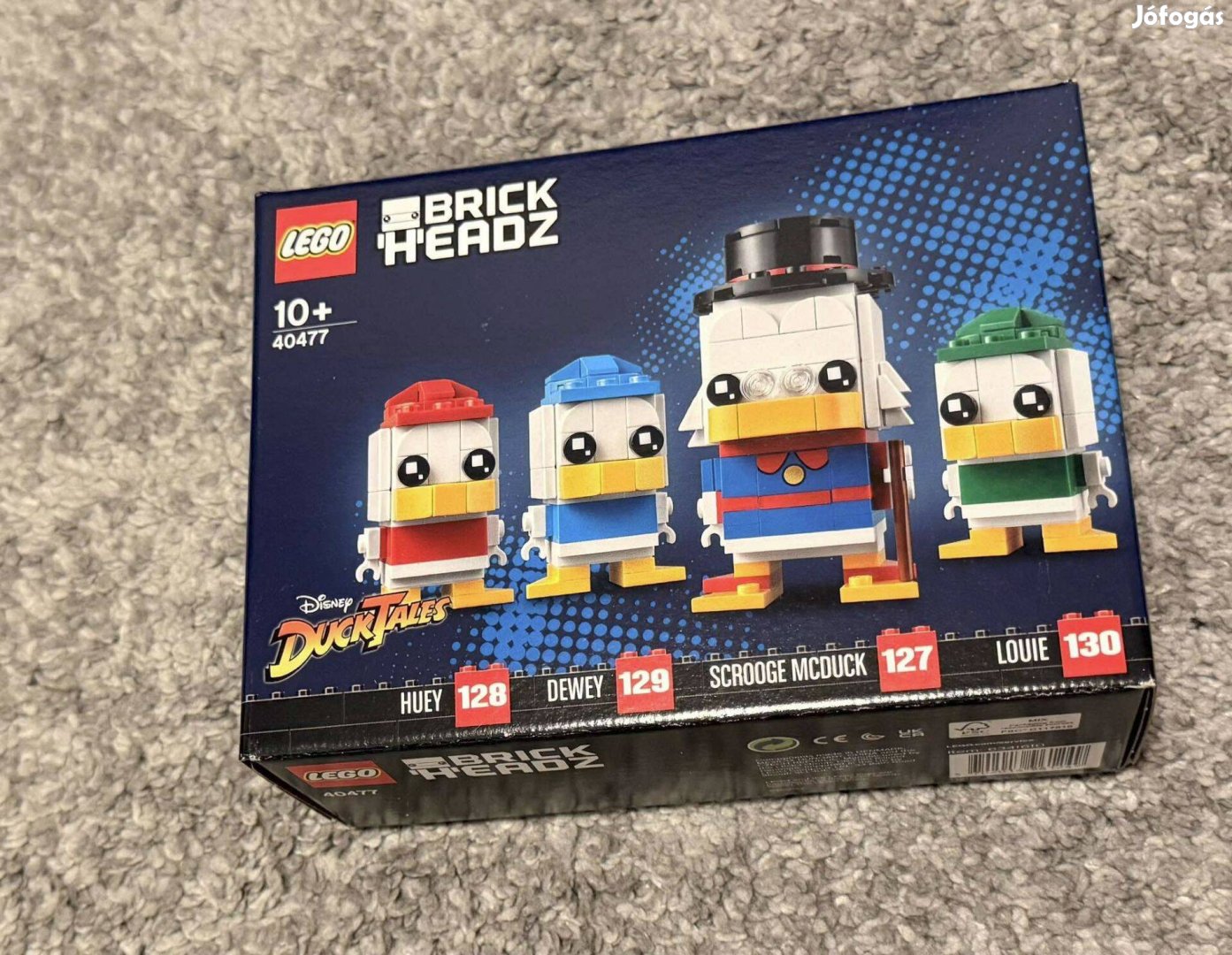 Lego Brickheadz - Dagobert bácsi, Tiki, Niki és Viki 40477
