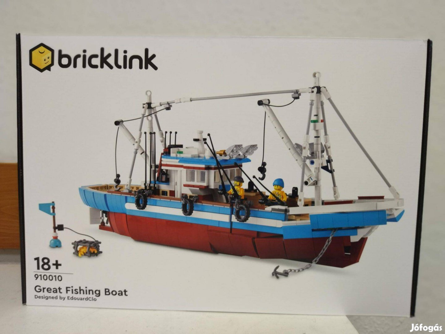 Lego Bricklink 910010 The Great Fishing Boat (limitált) új, bontatlan