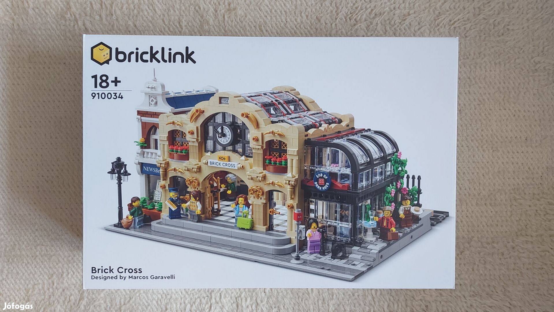 Lego Bricklink Designer Program Series II 910034 Brick Cross / Kocka Á