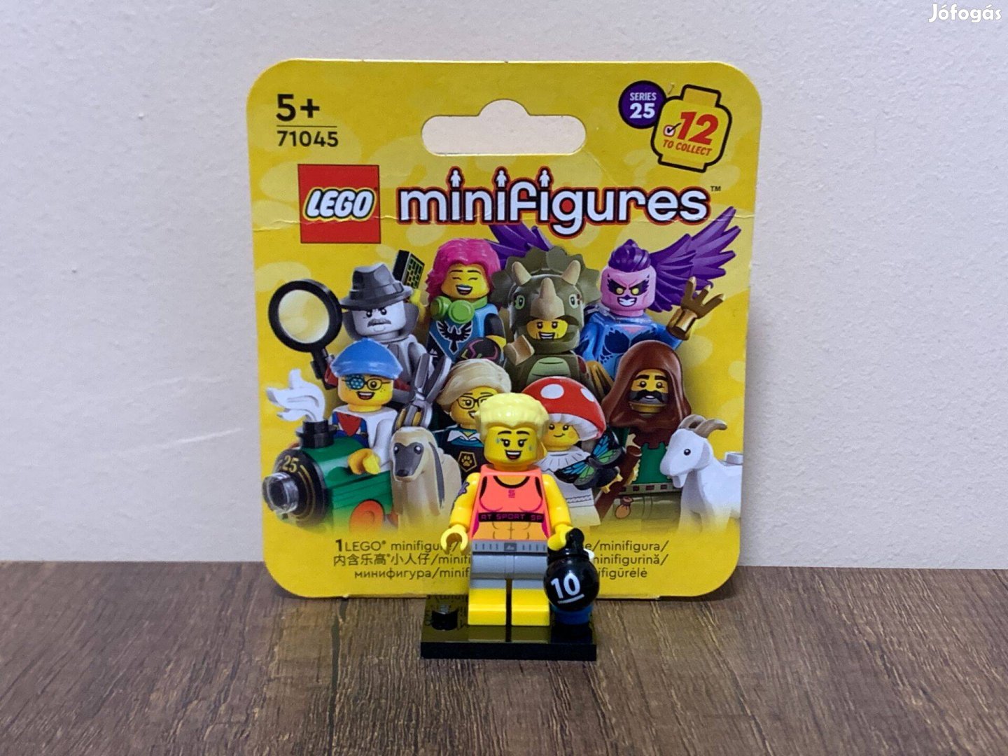 Lego CM Series 25 minifigura - Fitness Instructor (col25-7) (71045)