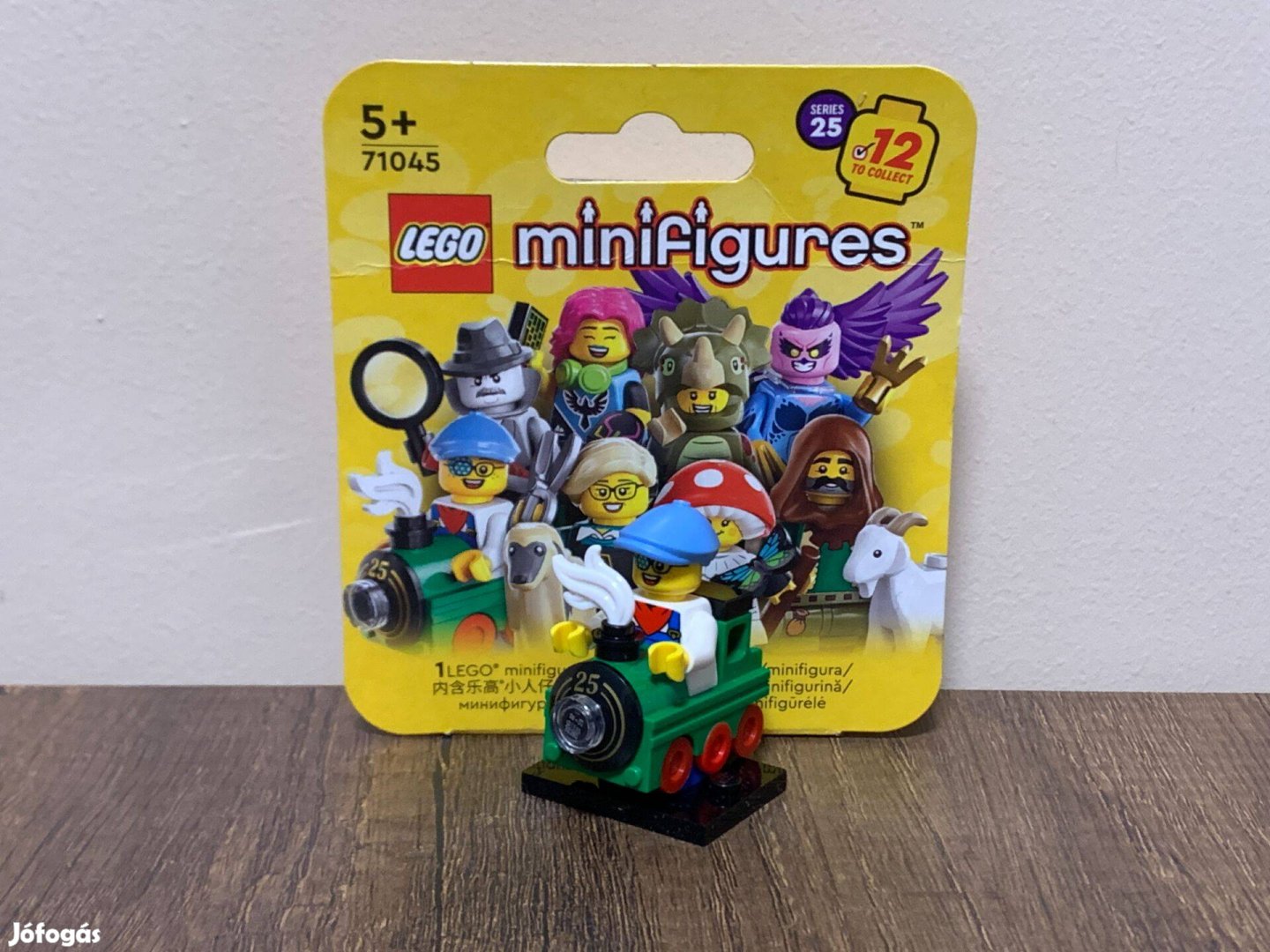 Lego CM Series 25 minifigura - Train Kid (col25-10) (71045)