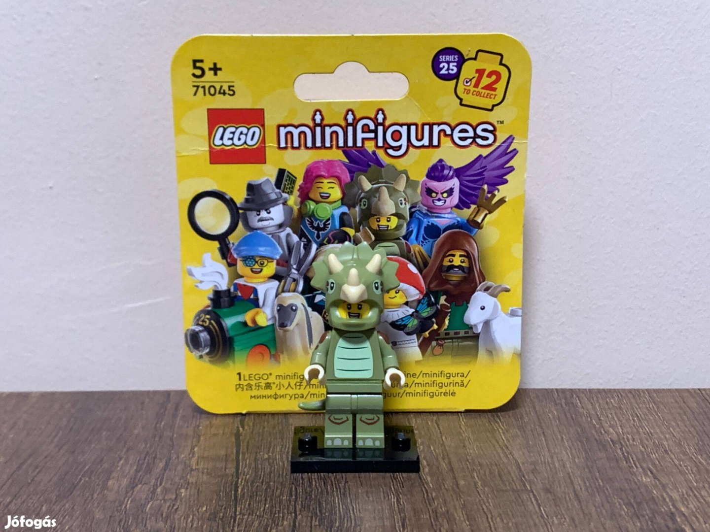 Lego CM Series 25 minifigura - Triceratops (col25-7) (71045)