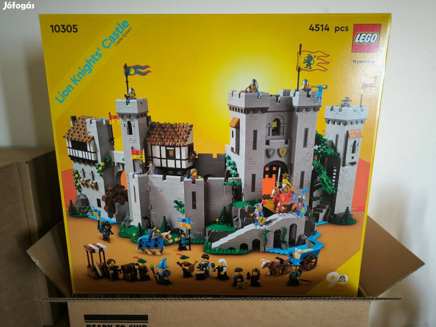 Lego Castle 10305 Oroszlános lovagok vára szett bontatlanul eladó!
