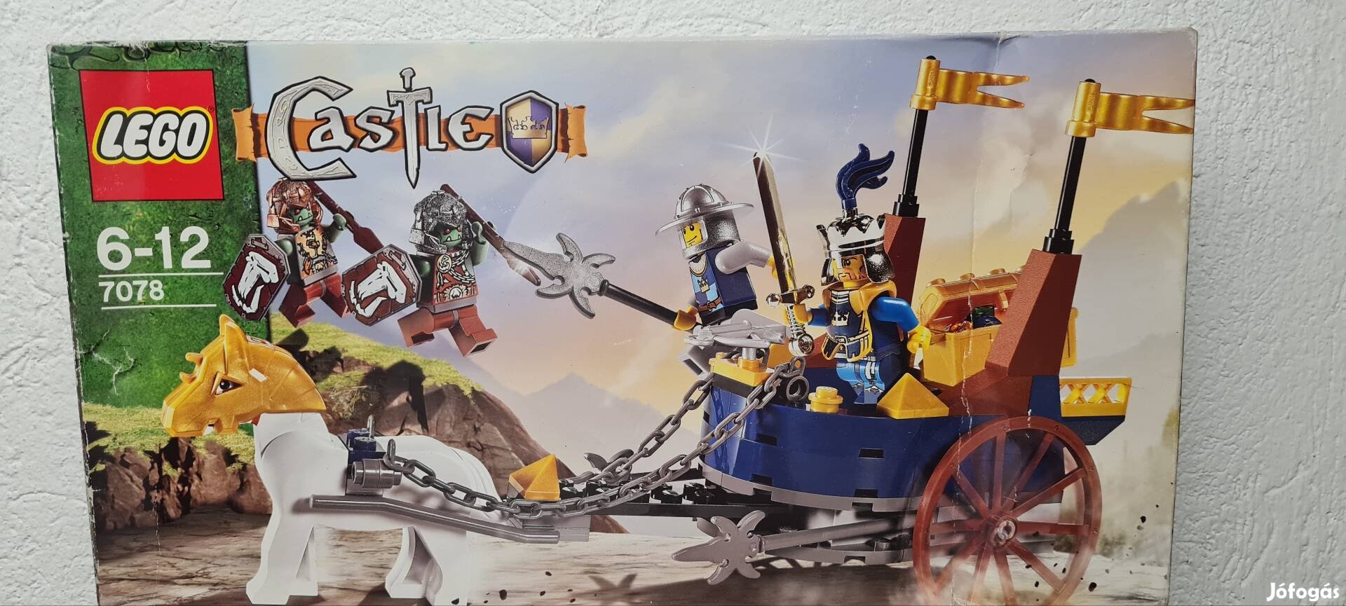 Lego Castle 7078, Király szekere, új, bontatlan 