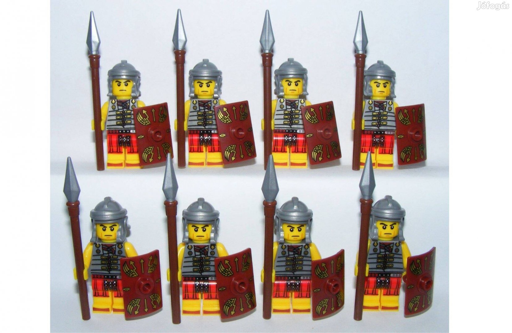 Lego Castle figurák Római katonák 8db katona figura Új