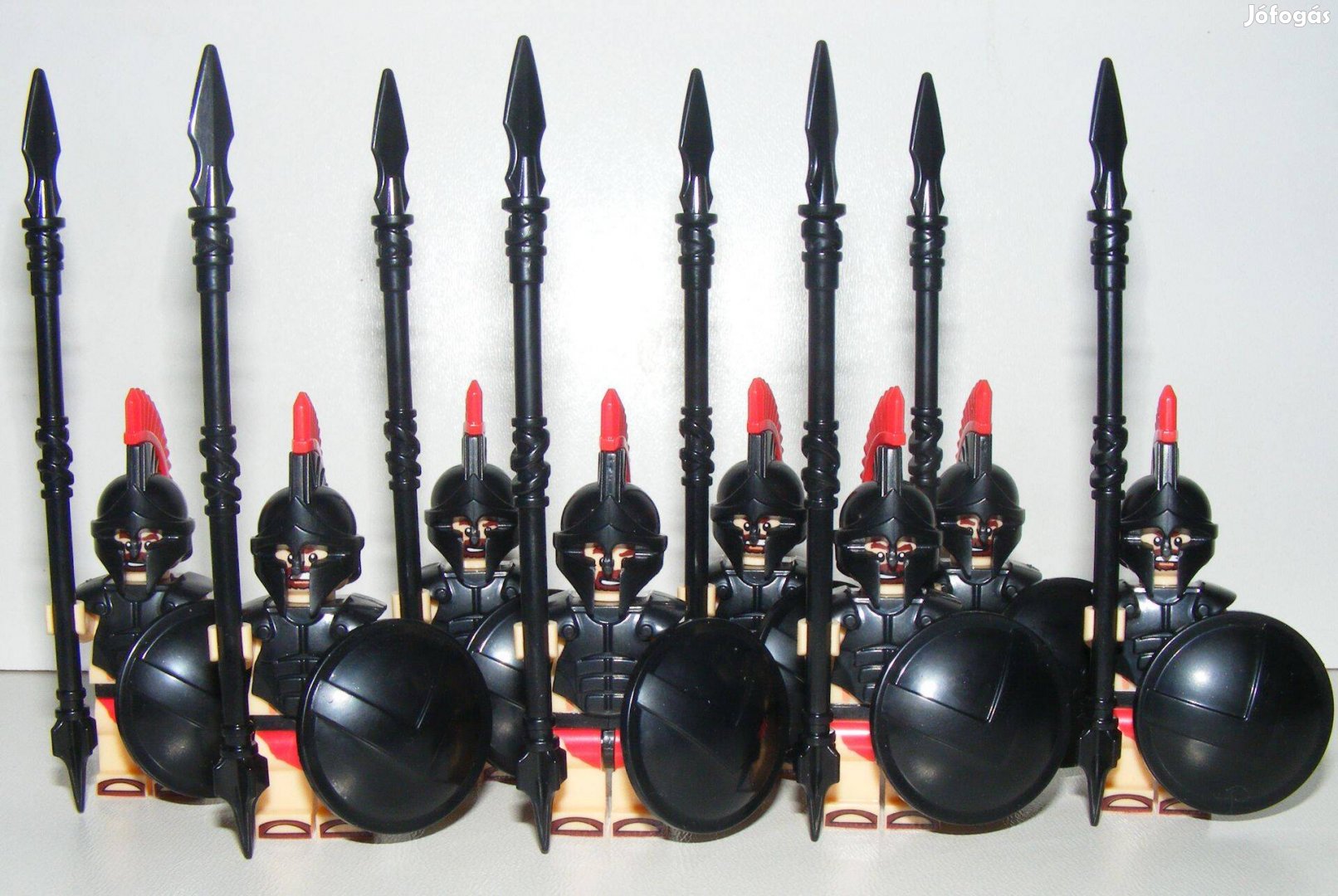 Lego Castle figurák Spártai Lándzsás katonák Görög katona 8db Új