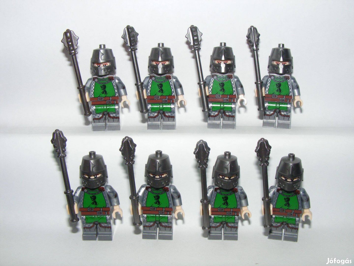 Lego Castle figurák buzogányos sárkányos lovag katona