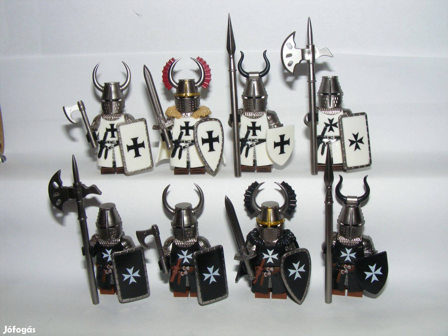 Lego Castle figurák kereszteslovag keresztes Teuton Lovag